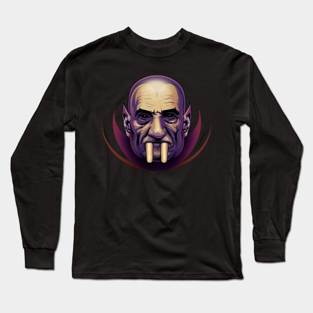 THE FANG Long Sleeve T-Shirt by ADAMLAWLESS